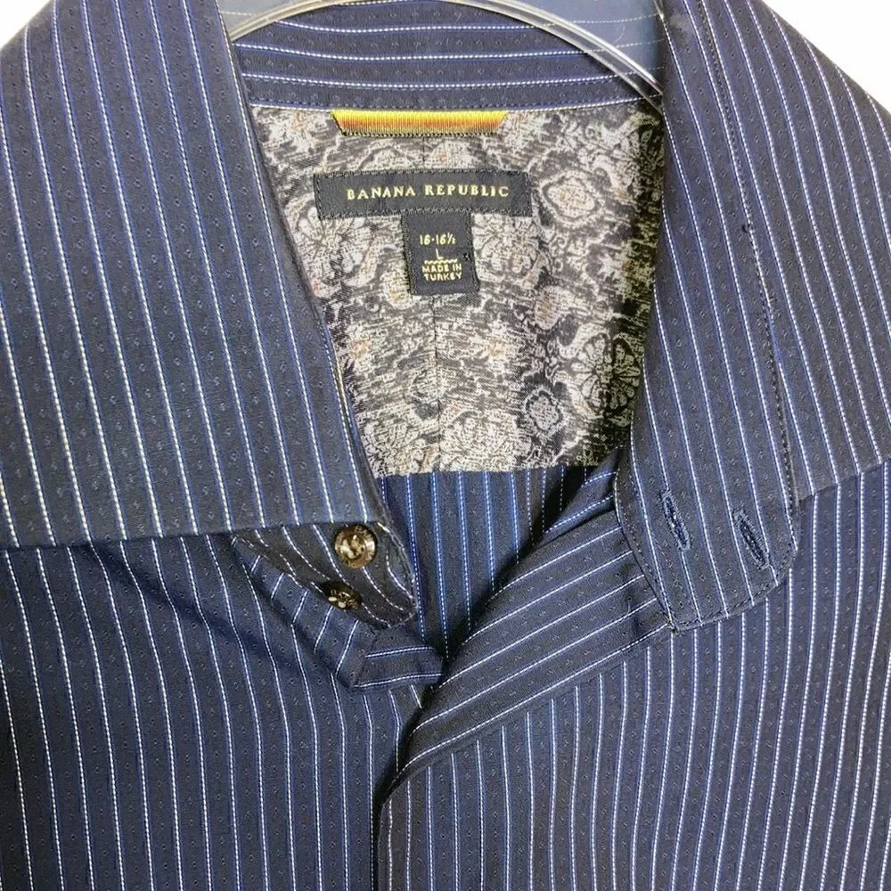 Banana Republic Dress Shirt Men’s Size Large 16-16 1/2